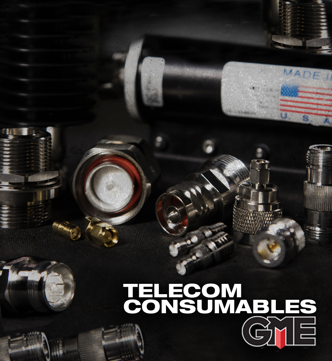 GME Supply has a full line of tower maintenance and repair related consumables
