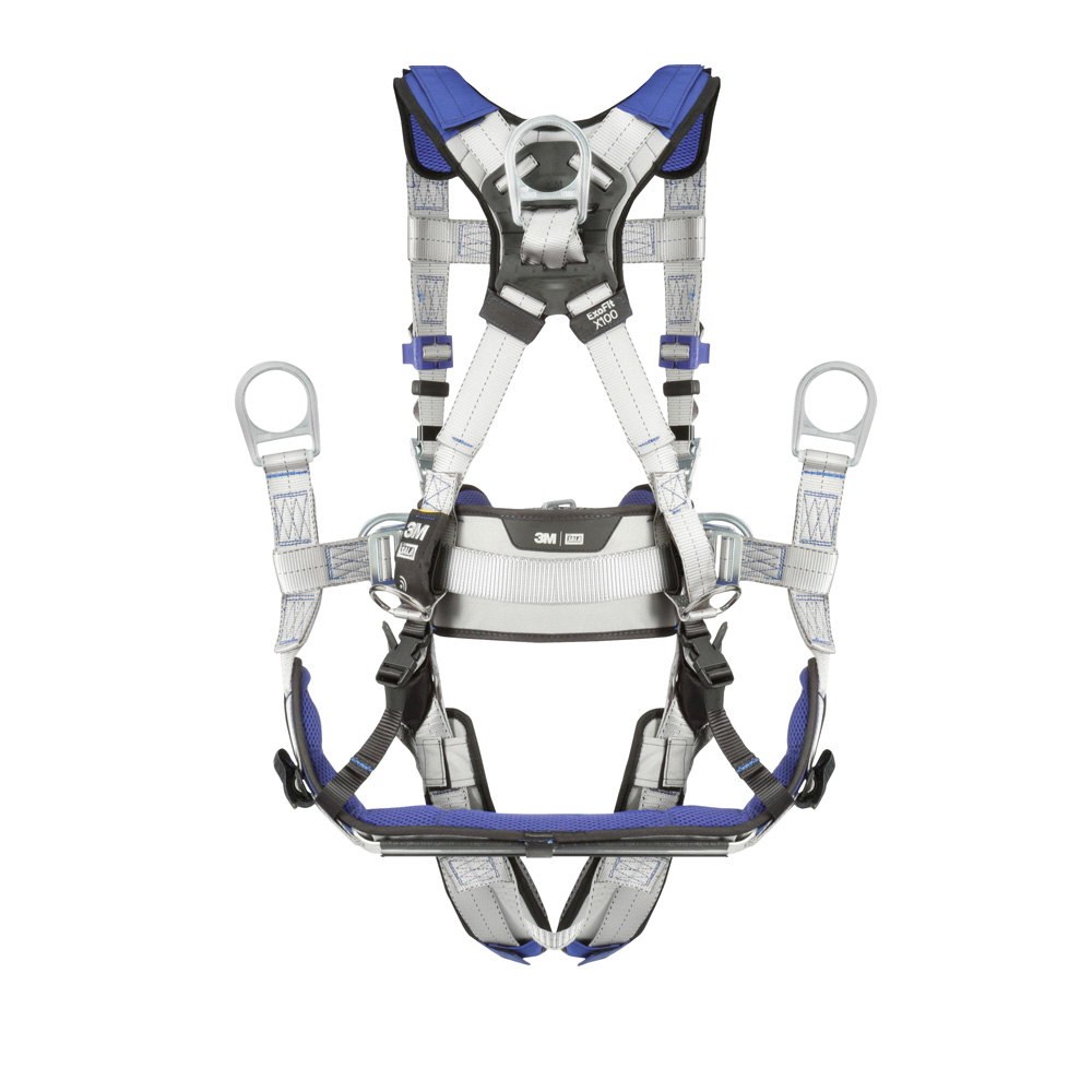 3M DBI-SALA ExoFit X100 Comfort Tower Climbing Harness with Tongue and Buckle from GME Supply