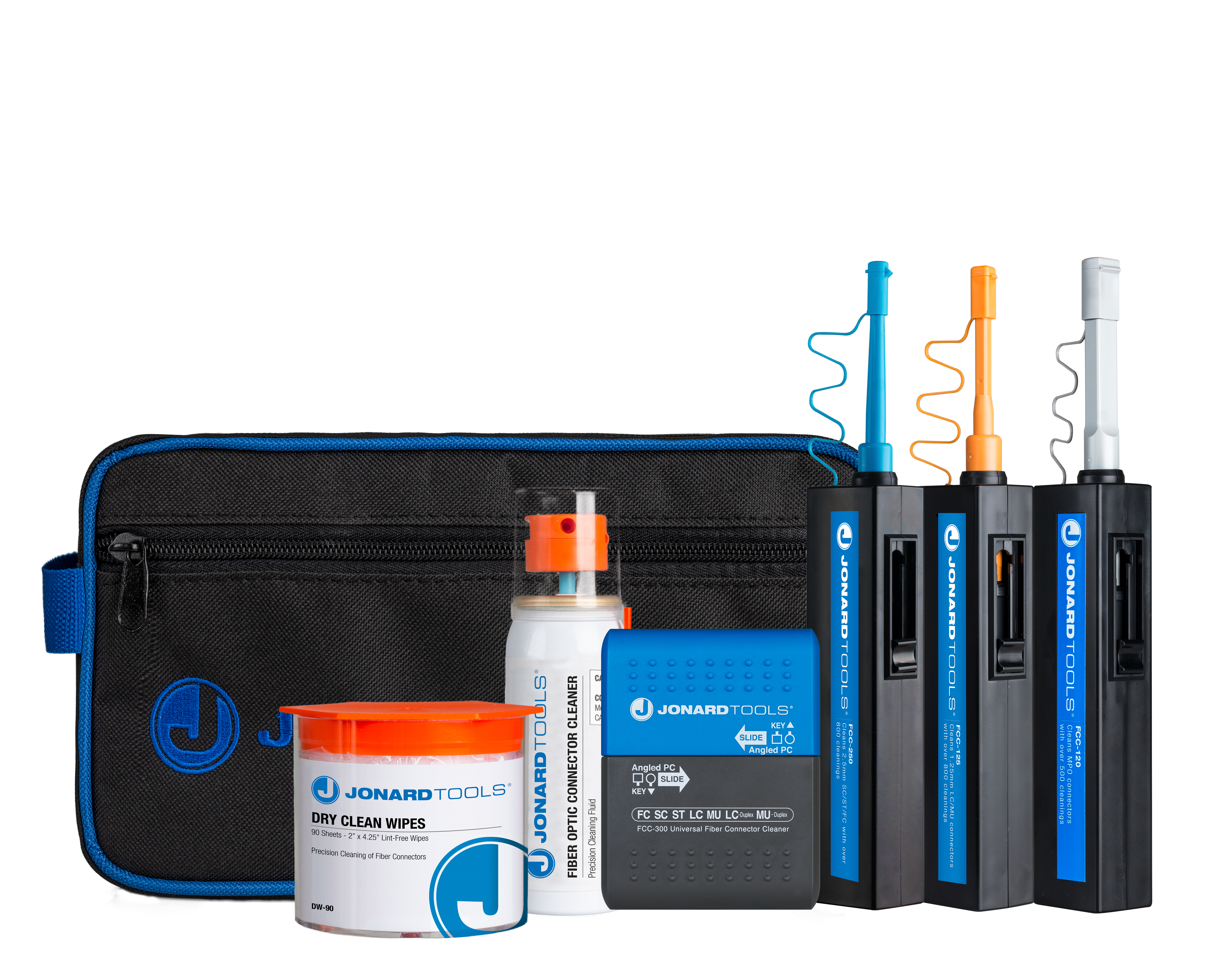 Jonard Fiber Optic Cleaning Kit from GME Supply