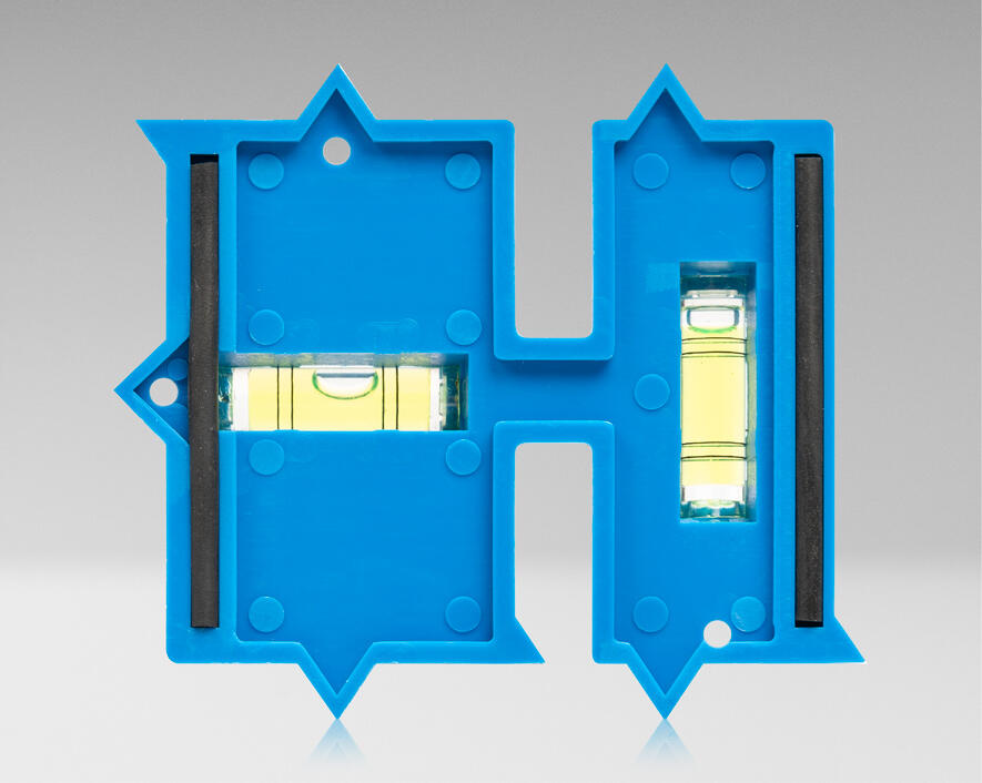 Jonard Wall Box Template and Level for Metal Boxes, 1-Gang and 2-Gang from GME Supply