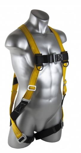 Guardian Fall Protection 01700 Velocity Harness with Pass-Thru Leg Straps from GME Supply