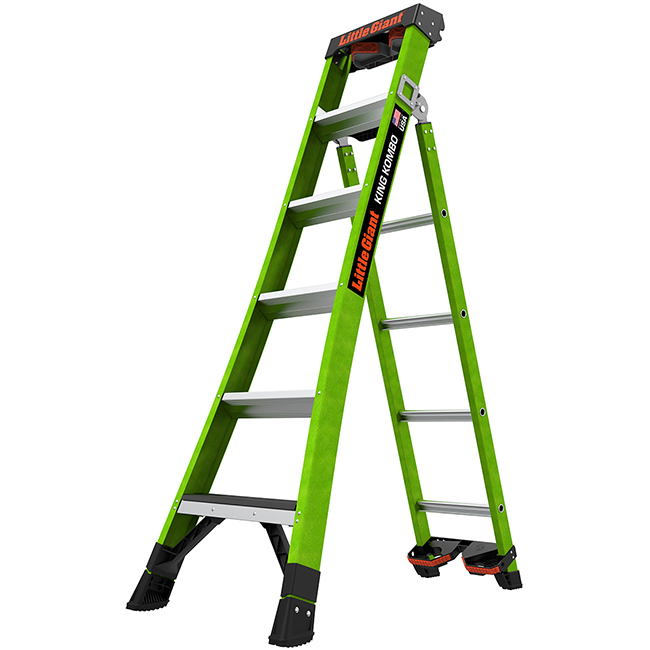 Little Giant Ladders King Combo Fiberglass Ladders from GME Supply