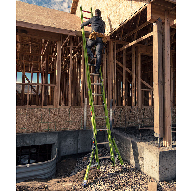 Little Giant Ladders HyperLite Extension Ladder with SumoStance from GME Supply