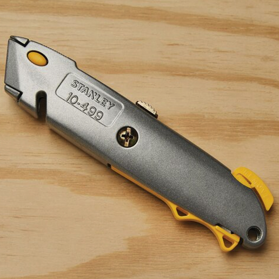 Stanley Quick Change Retractable Utility Knife from GME Supply