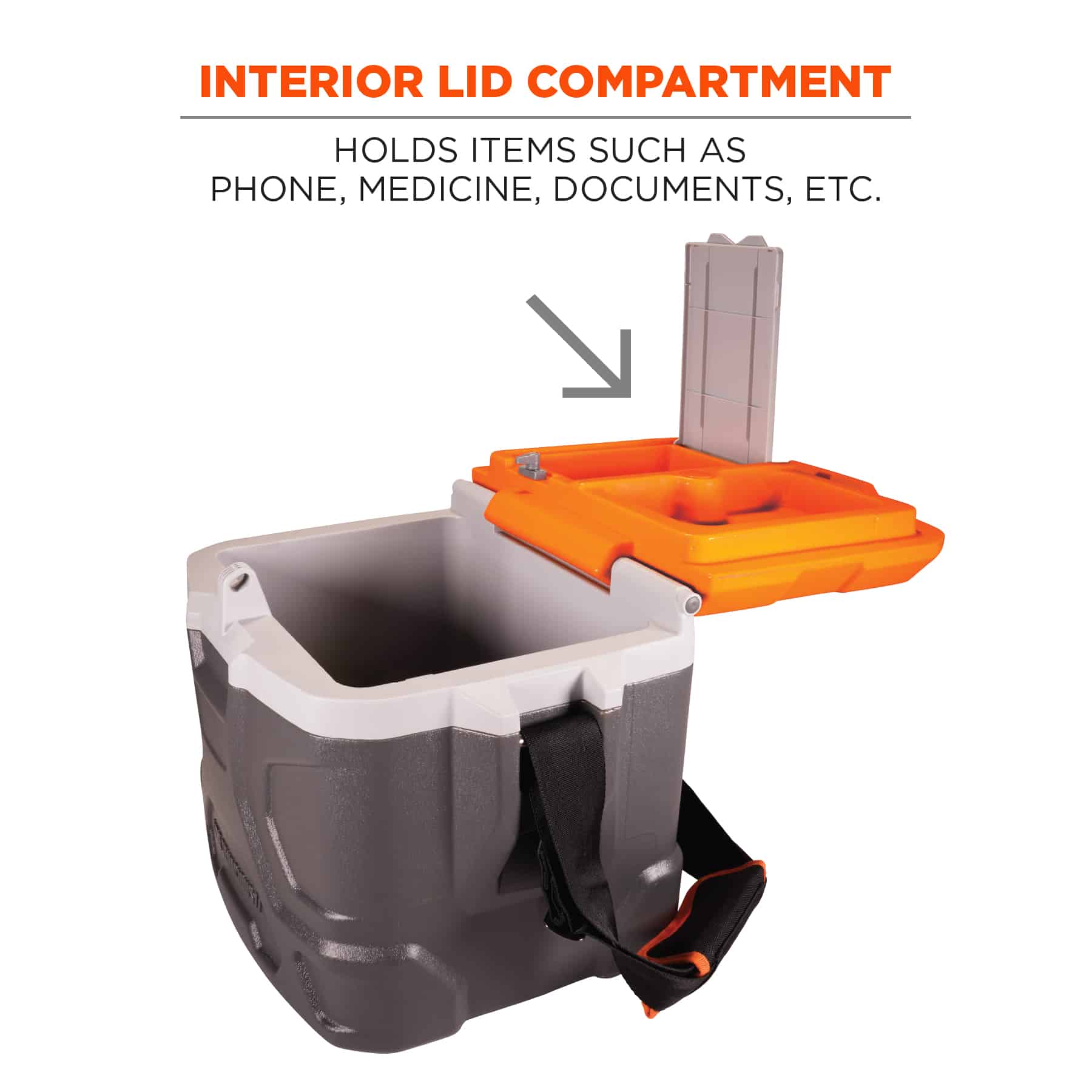 Ergodyne Chill-Its 5170 17-Quart Industrial Hard-Sided Cooler from GME Supply