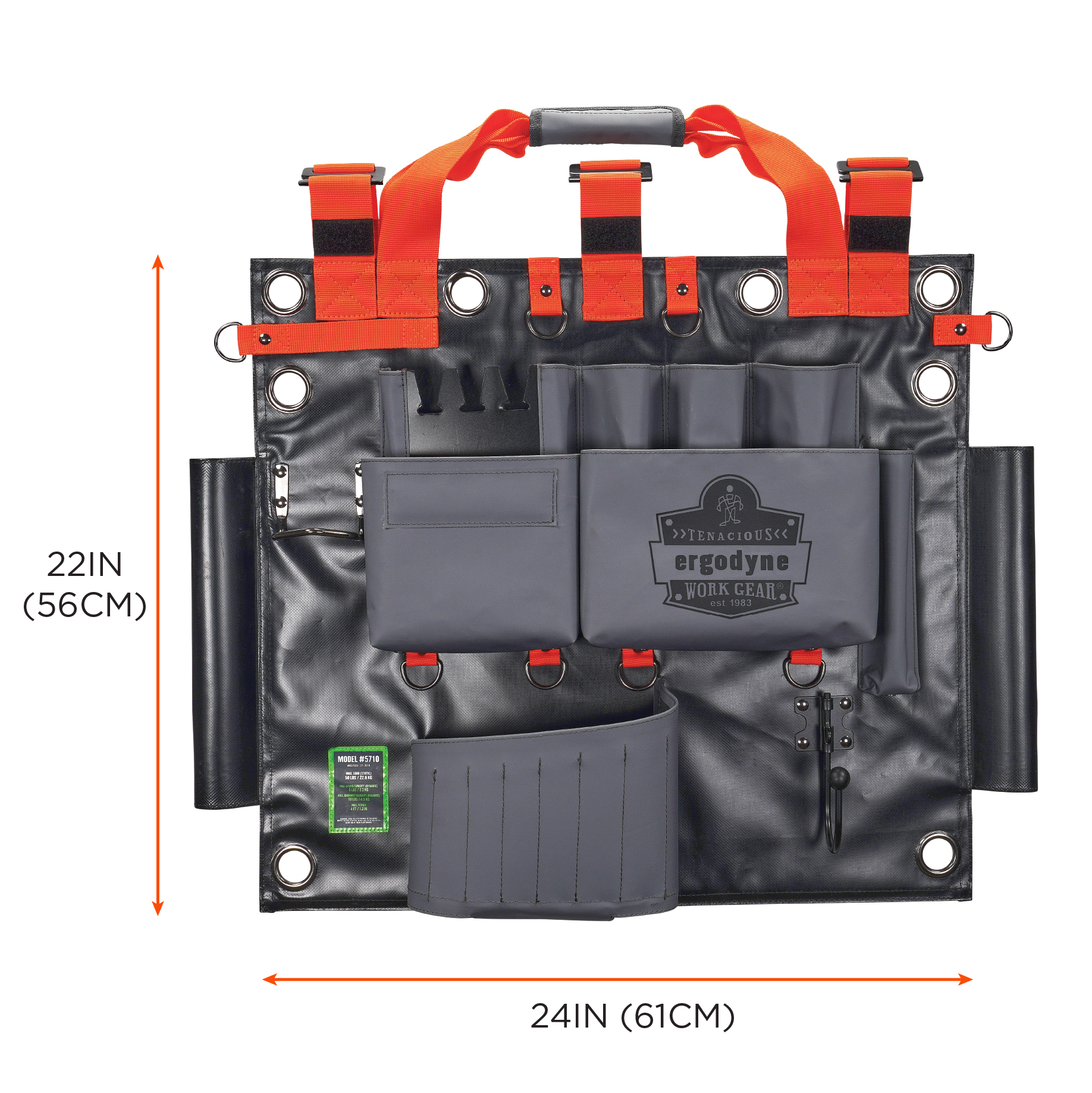 Ergodyne Arsenal 5710 Bucket Truck Tool Board with Tool Tethering Attachment Points from GME Supply