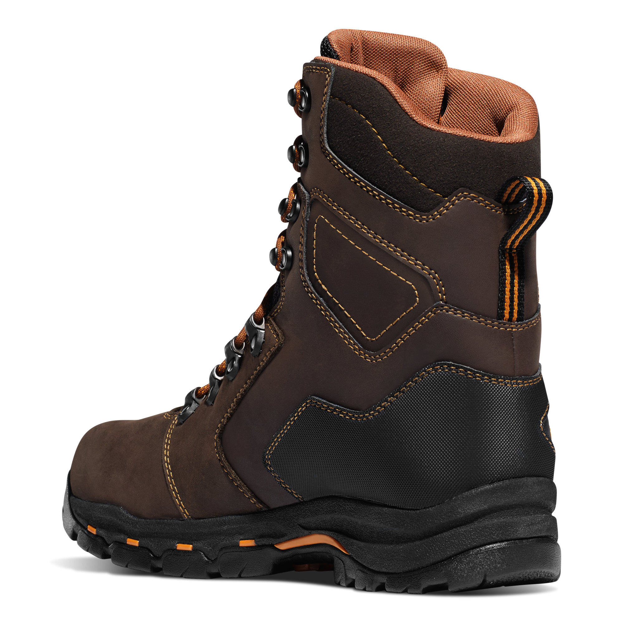 Danner Men's Vicious 8 Inch Work Boots with Composite Toe (Brown) from GME Supply