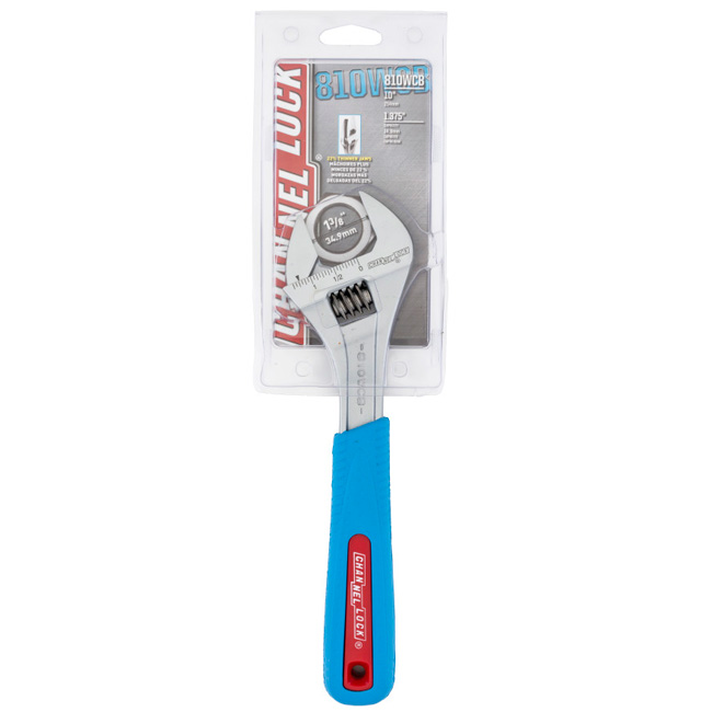 Channellock CODE BLUE Adjustable Wrench from GME Supply