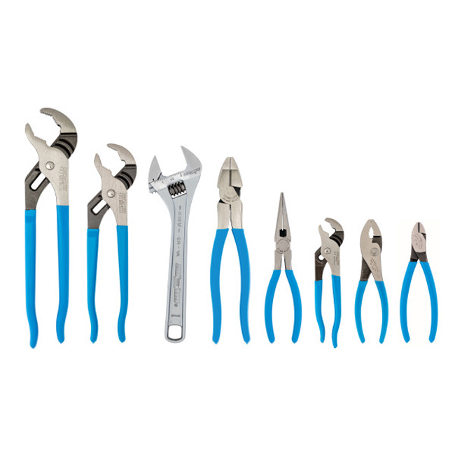 Channellock GS-28 8 Piece Pliers Set from GME Supply