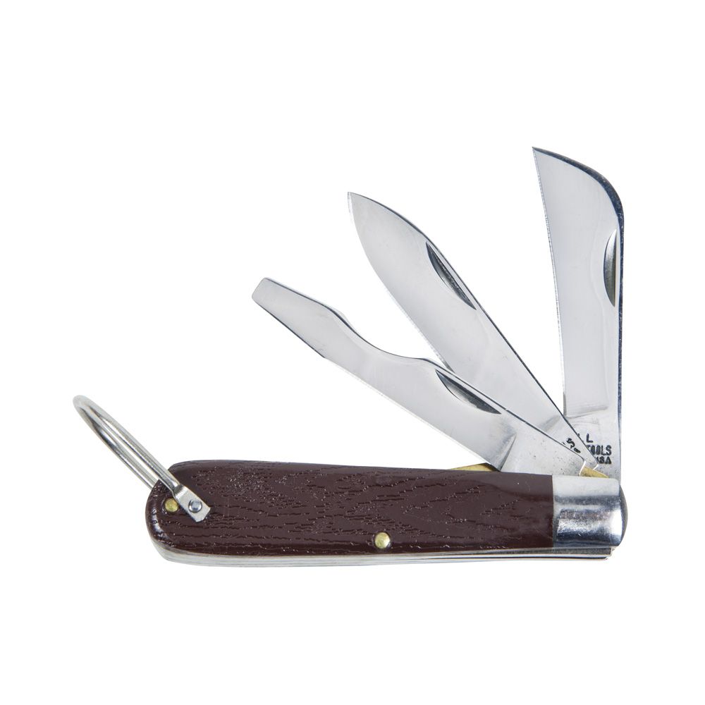 Klein Tools 3 Blade Pocket Knife from GME Supply