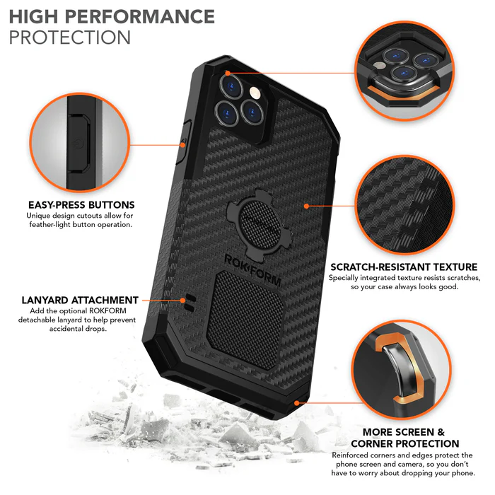 Rokform Iphone 12 Pro Max Rugged Case from GME Supply