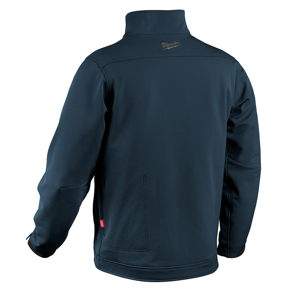 Milwaukee M12 Navy Blue Heated TOUGHSHELL Jacket Kit from GME Supply