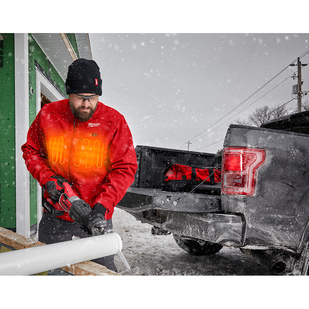 Milwaukee M12 Red Heated TOUGHSHELL Jacket Kit from GME Supply