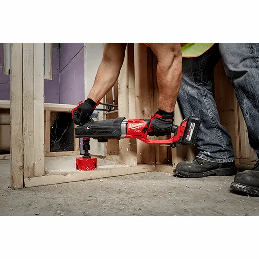 Milwaukee M18 FUEL SUPER HAWG Right Angle Drill w/ QUIK-LOK (Tool Only) from GME Supply