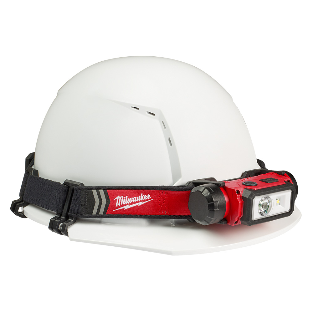 Milwaukee RedLithium USB Hard Hat Headlamp from GME Supply