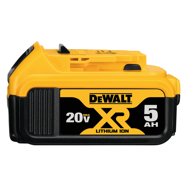 DeWALT 20V MAX 5.0Ah Battery from GME Supply