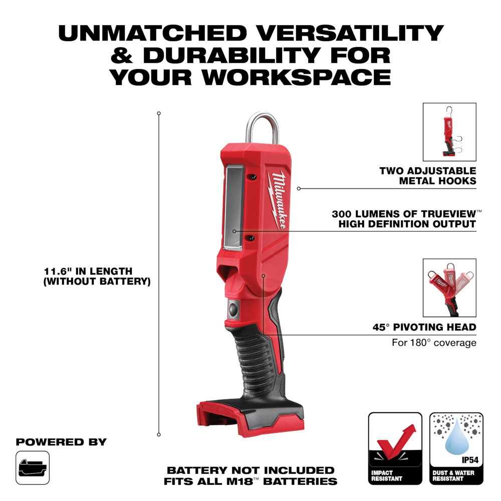 Milwaukee M18 LED Stick Light from GME Supply