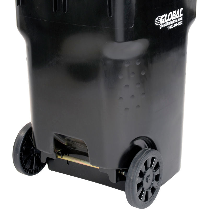 Global Industrial 95 Gallon Mobile Trash Container from GME Supply