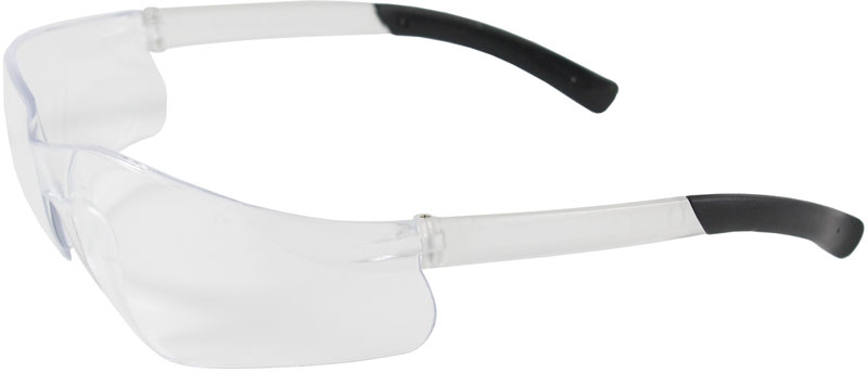 Bouton Zenon Z13 Safety Glasses with Clear Lens and Clear Temple  from GME Supply