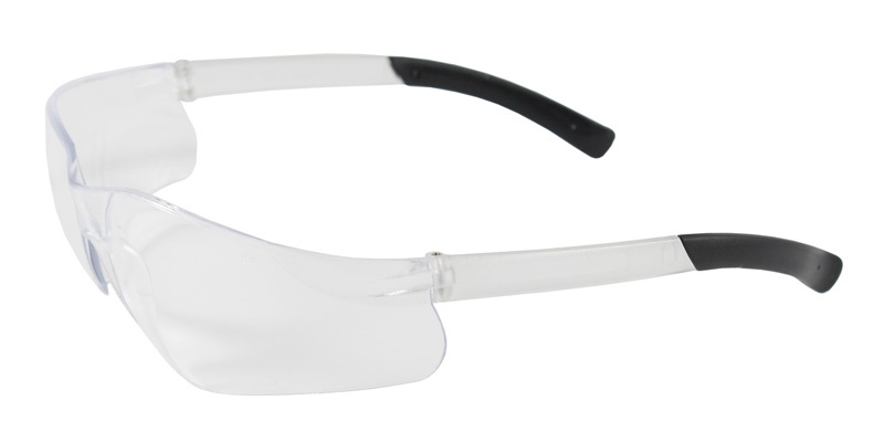 Bouton Zenon Z13 Safety Glasses with Clear Lens and Clear Temple (12 Pairs) from GME Supply