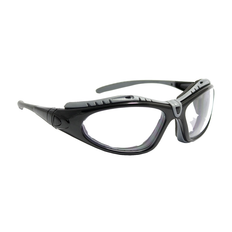 Bouton Fuselage Clear Lens Interchangeable Temple Safety Glasses from GME Supply