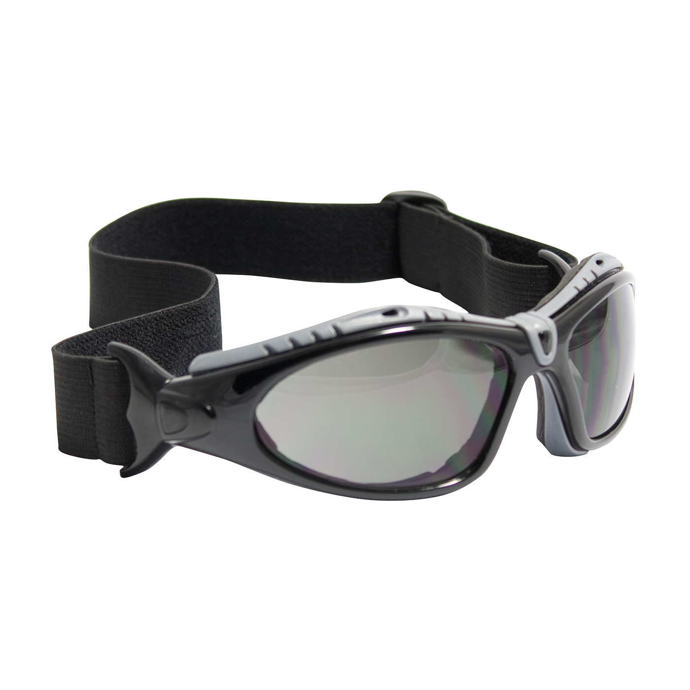 Bouton Fuselage Gray Lens Interchangeable Temple Safety Glasses from GME Supply