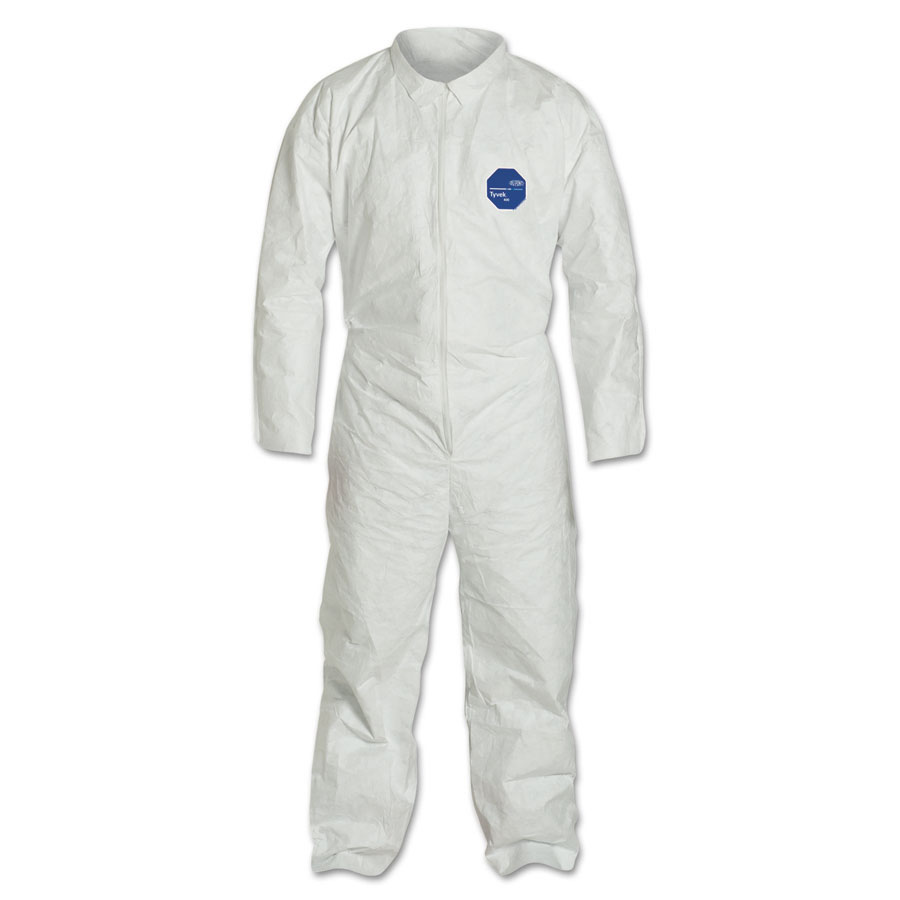 DuPont Tyvek Coverall Zip Front from GME Supply