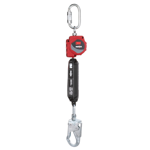 3M Protecta Self-Retracting Lifeline with Carabiner 3100507, Web, Swivel Snap Hook, 6 ft from GME Supply