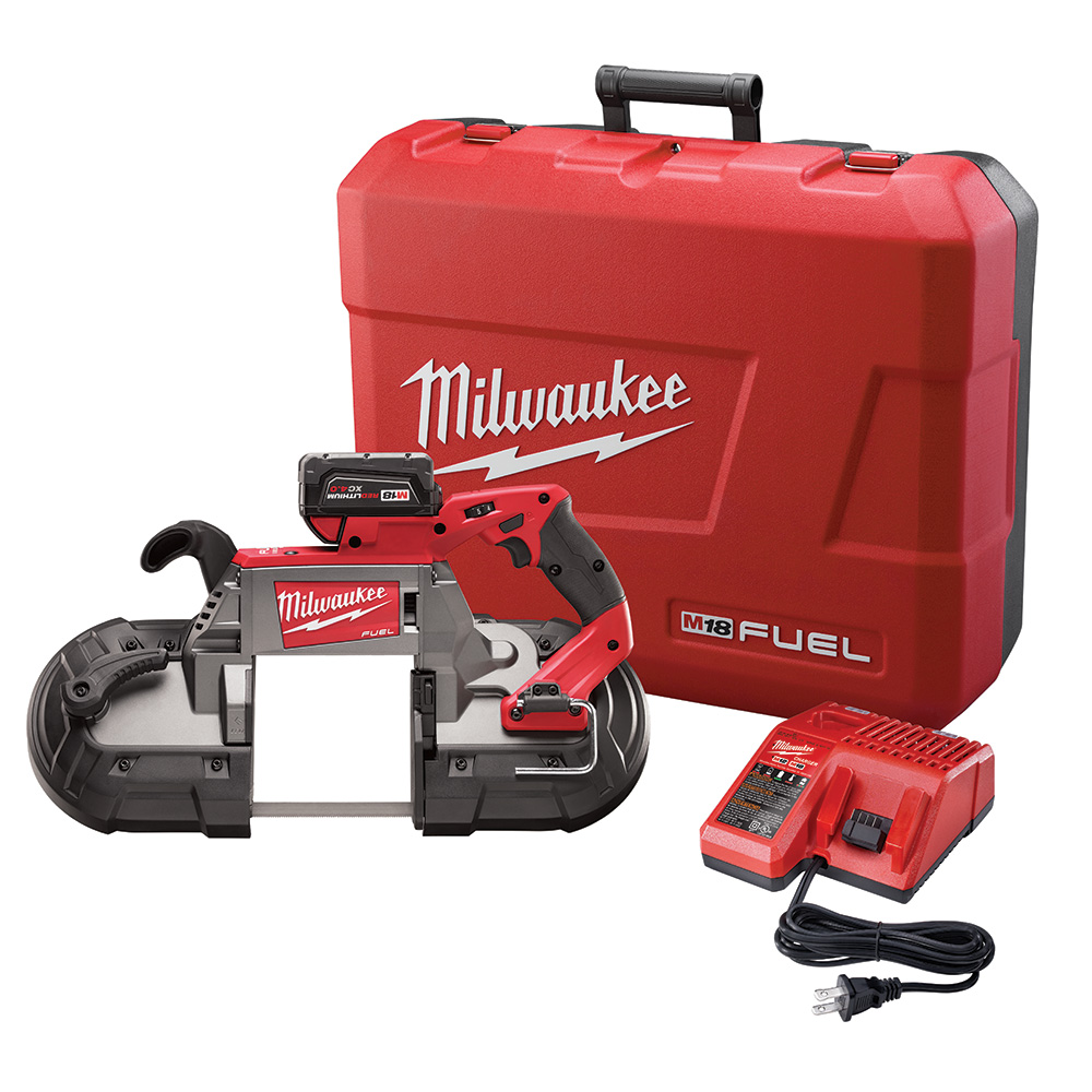 Milwaukee M18 FUEL Deep Cut Band Saw One Battery Kit from GME Supply