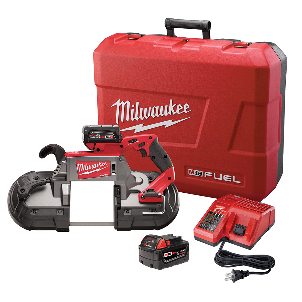 Milwaukee M18 FUEL Deep Cut Band Saw Two Battery Kit from GME Supply