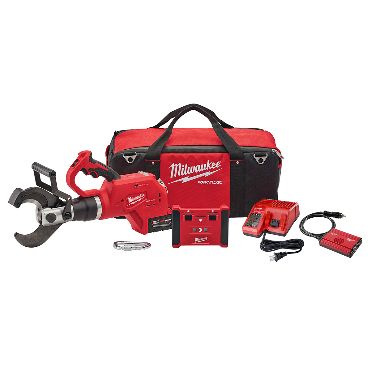 Milwaukee M18 FORCE LOGIC 3 Inch Underground Cable Cutter with Wireless Remote from GME Supply