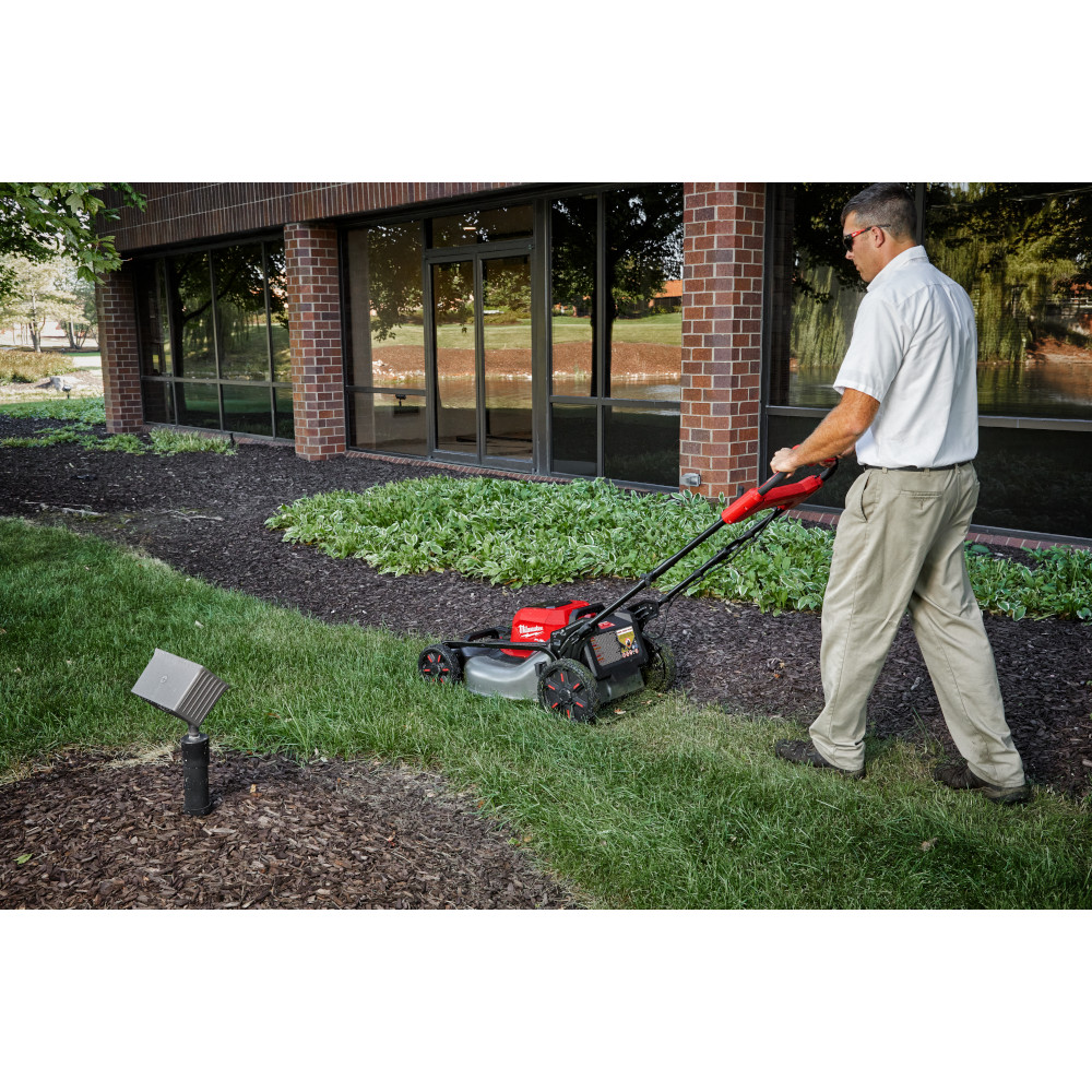 Milwaukee M18 FUEL 21-Inch Self-Propelled Dual Battery Mower Kit from GME Supply