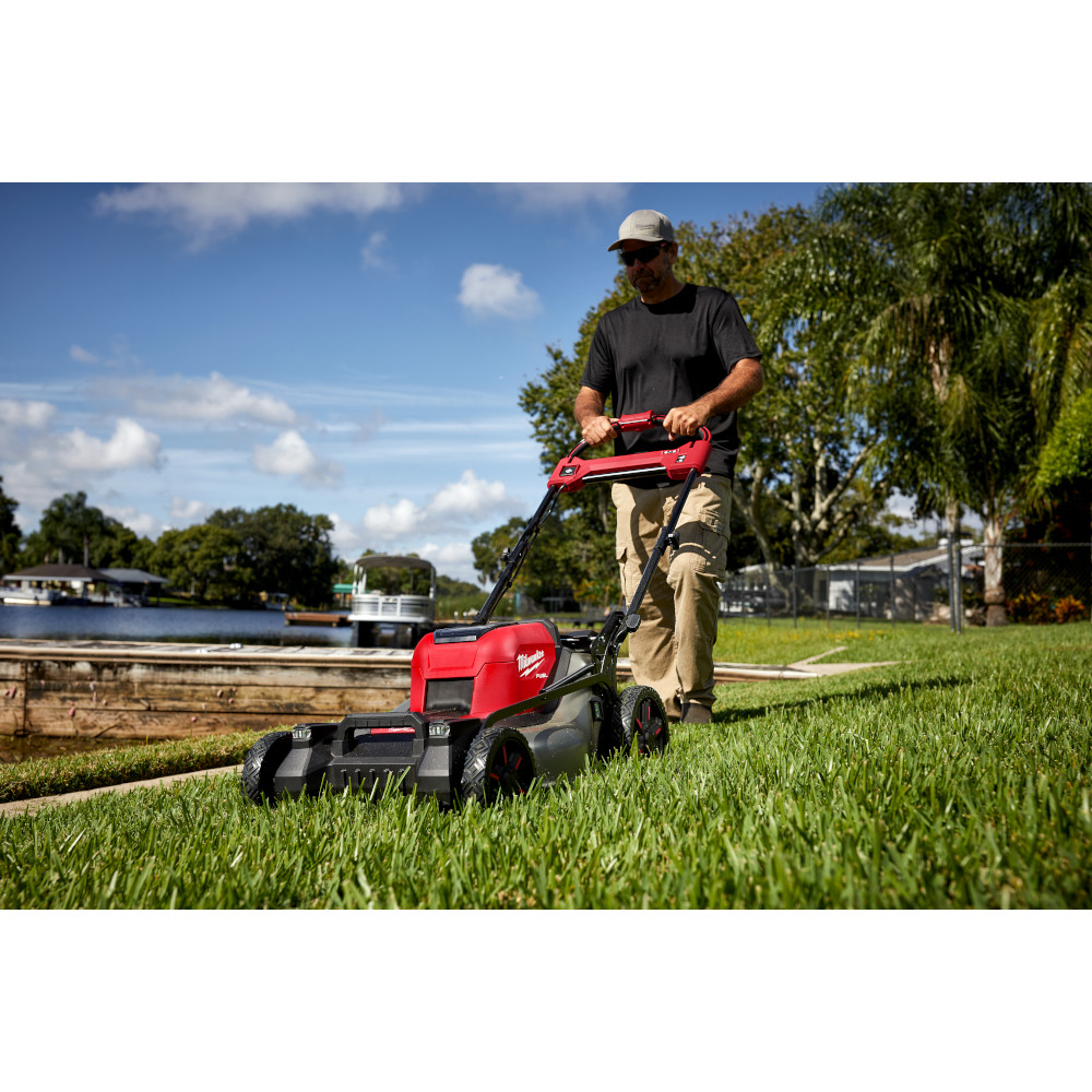 Milwaukee M18 FUEL 21-Inch Self-Propelled Dual Battery Mower Kit from GME Supply