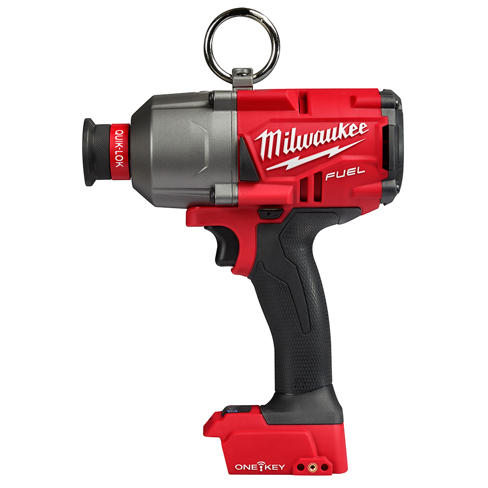 Milwaukee M18 FUEL 7/16 Inch Hex Lineman Utility High Torque Impact Wrench Kit with One Key from GME Supply