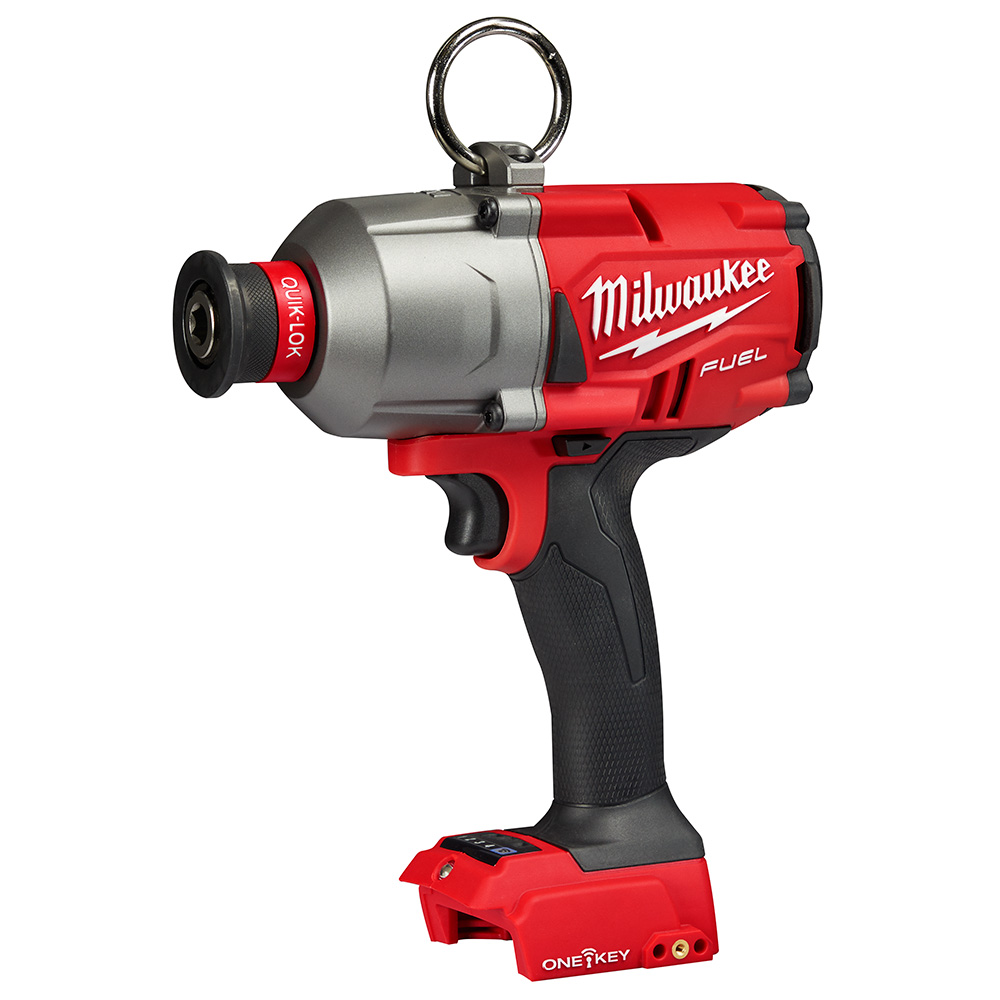 Milwaukee M18 FUEL 7/16 Inch Hex Lineman Utility High Torque Impact Wrench Kit with One Key from GME Supply