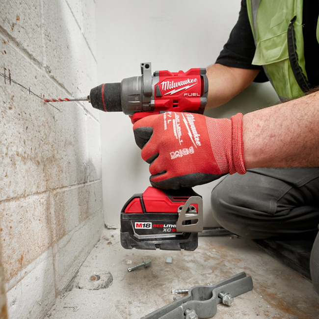 Milwaukee M18 FUEL 1/2 Inch Hammer Drill Driver Kit from GME Supply