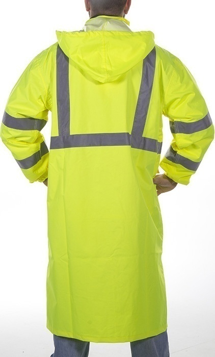 2W International Long Class 3 Rain Coat from GME Supply