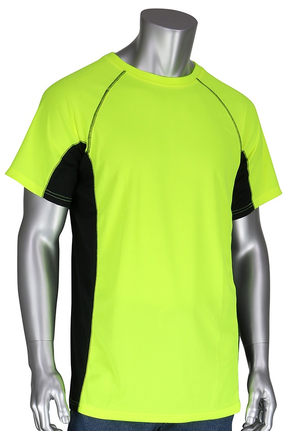 PIP 50+ UPF Short Sleeve Lime T-Shirt (Non-ANSI) from GME Supply