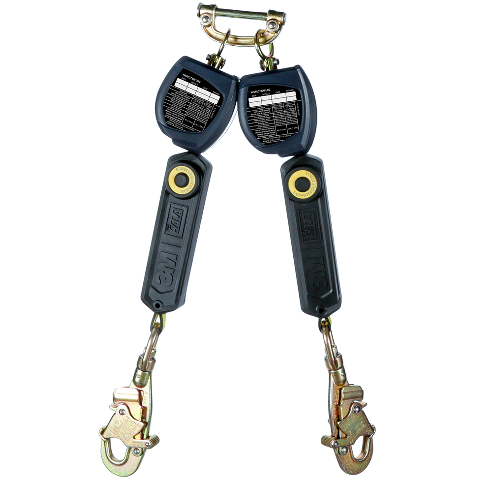 3M DBI-SALA Class 1 Direct Mount Nano-Lok Personal Twin-Leg Self-Retracting Lifeline from GME Supply