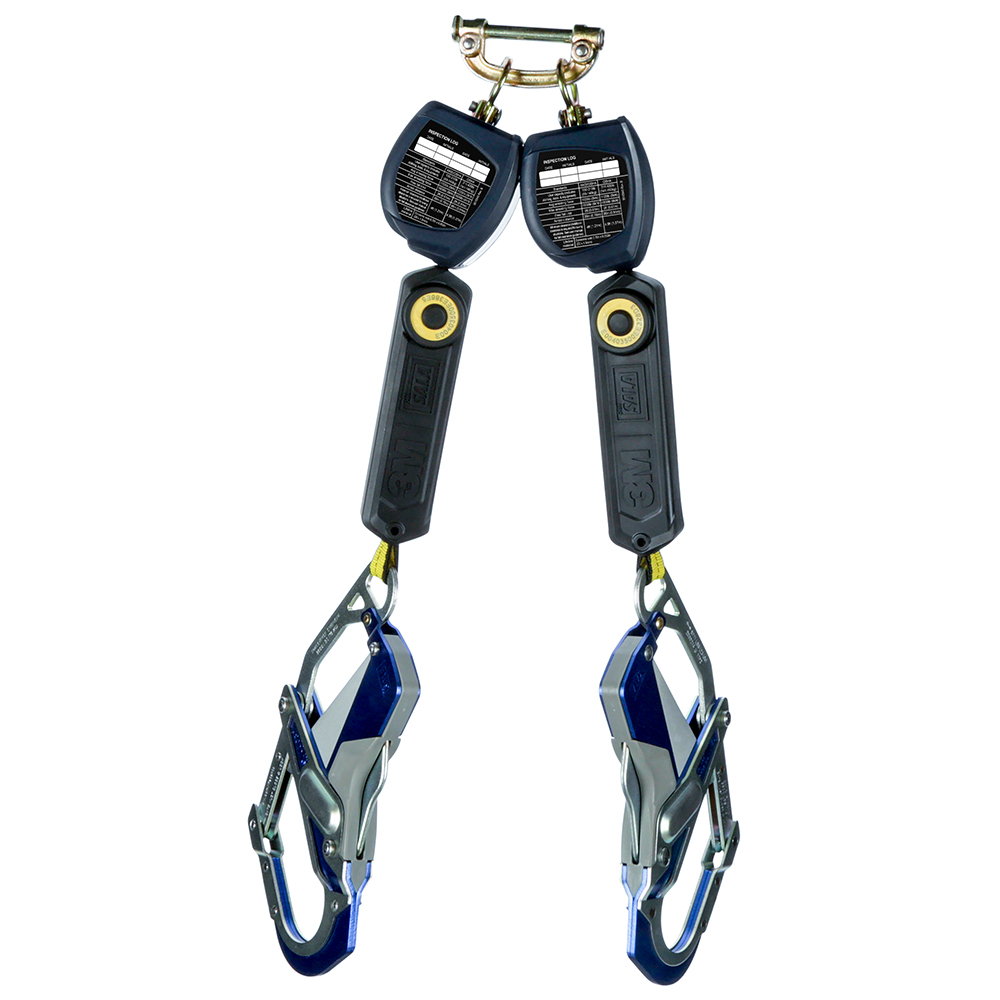 3M DBI-SALA Class 1 Direct Mount Nano-Lok Personal Twin-Leg Self-Retracting Lifeline from GME Supply