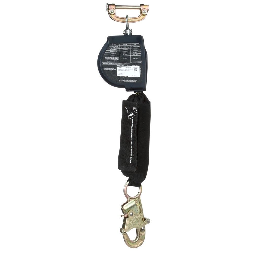 3M DBI-SALA Nano-Lok 8 ft. Arc Flash Web SRL, Harness Quick Connect & Steel Snap Hook  from GME Supply