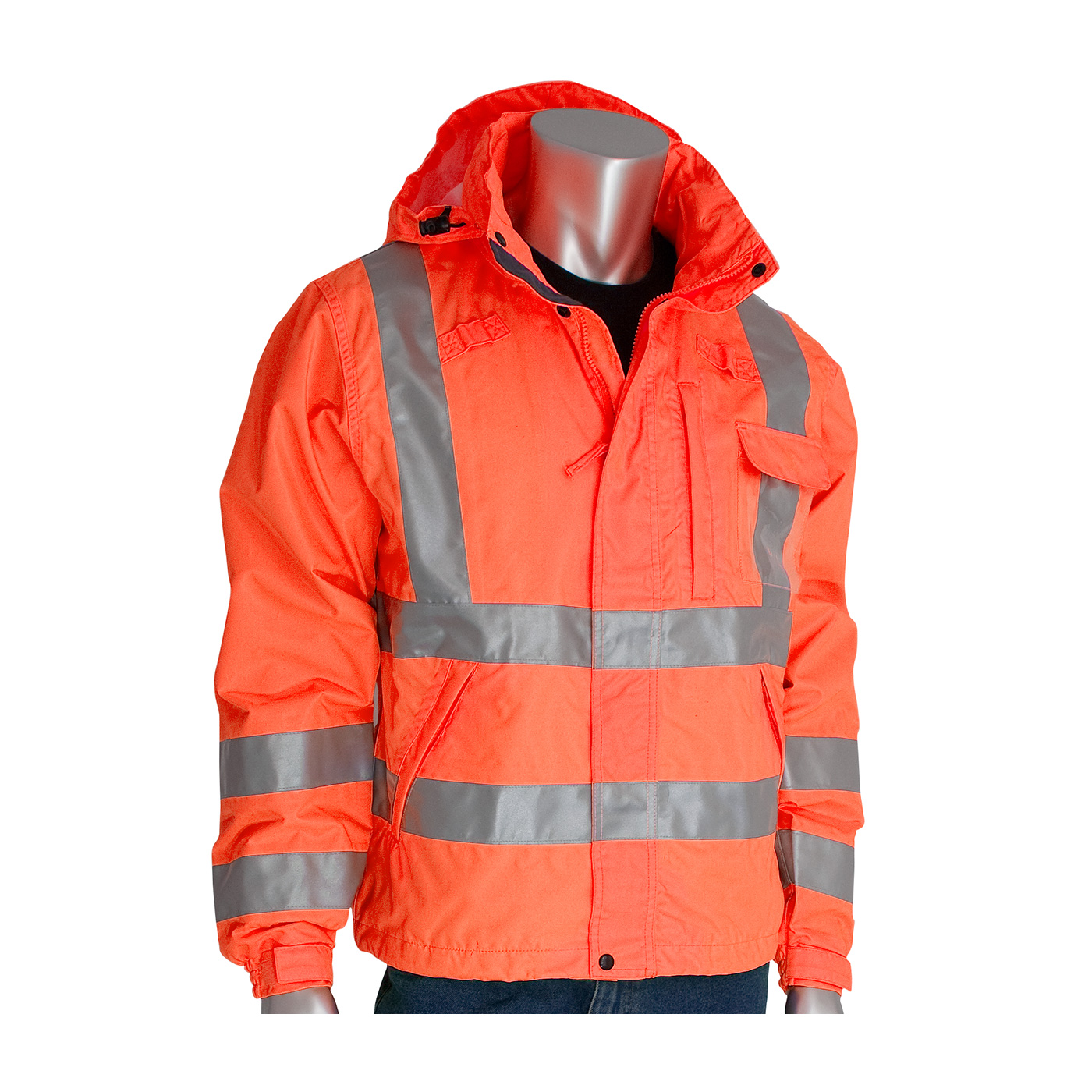 PIP VizPLUS Type R Class 3 Heavy Duty Waterproof Breathable Jacket from GME Supply