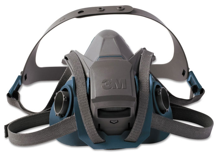 3M Rugged Comfort Quick Latch Half Facepiece Reusable Respirator 6500 from GME Supply