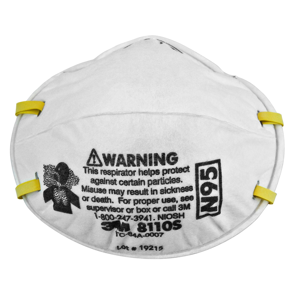 3M 8110S N95 Particulate Respirator (20 Pack) from GME Supply