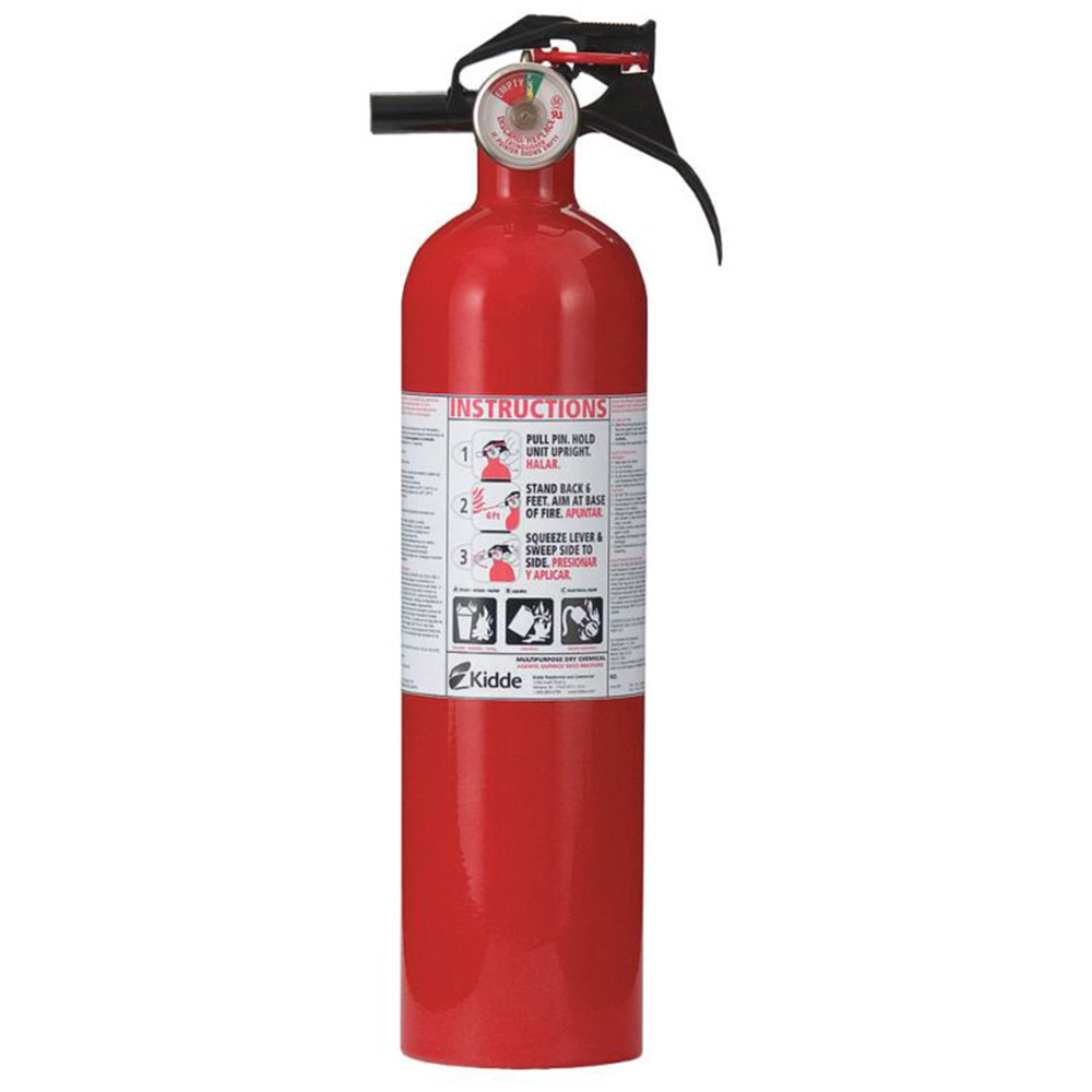 Kidde 2.5lb FA110 ABC Fire Extinguisher with UL Hanger from GME Supply