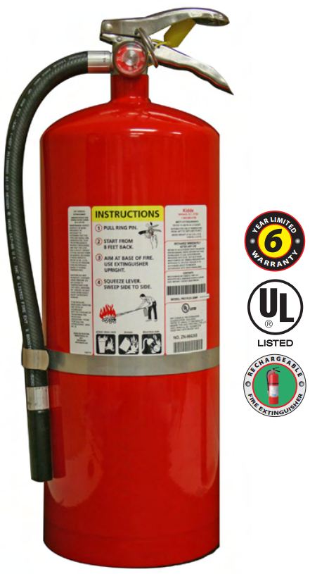 Kidde 20lb Pro Plus 20 MP Fire Extinguisher from GME Supply