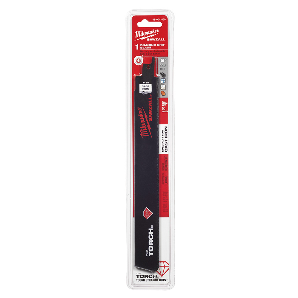 Milwaukee Diamond Grit Torch SAWZALL Blade from GME Supply