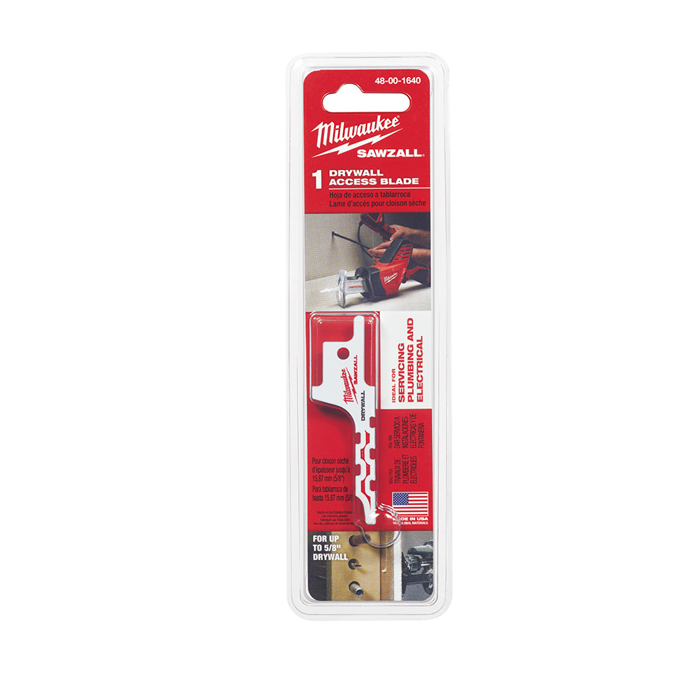 Milwaukee Drywall Access SAWZALL Blade from GME Supply