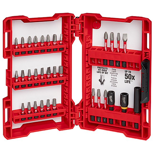 Milwaukee SHOCKWAVE 32 Piece Driver Bit Set from GME Supply