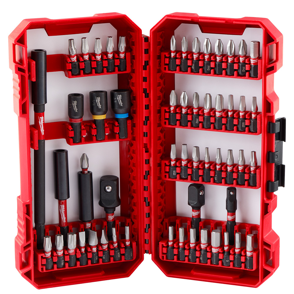 Milwaukee SHOCKWAVE Impact Duty Drive Bit Set - 55 Pieces  from GME Supply